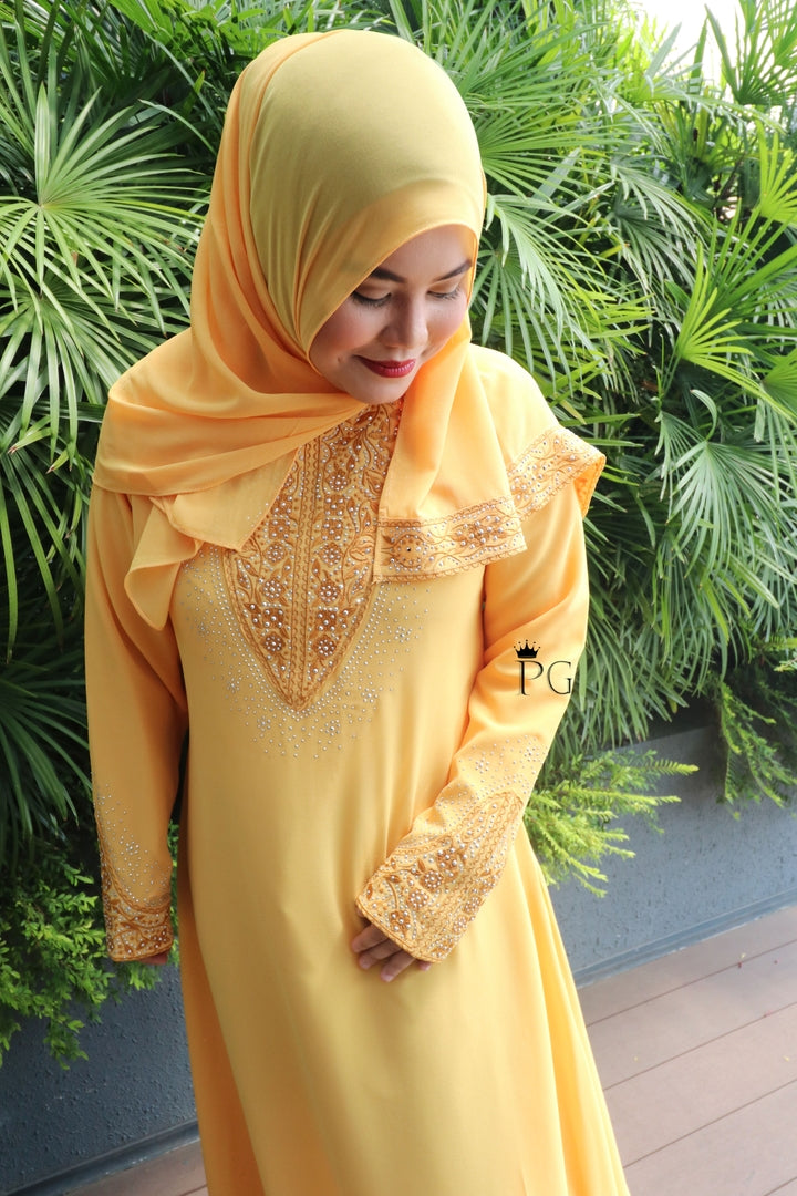 Aisha Abaya with Hijab Shawl