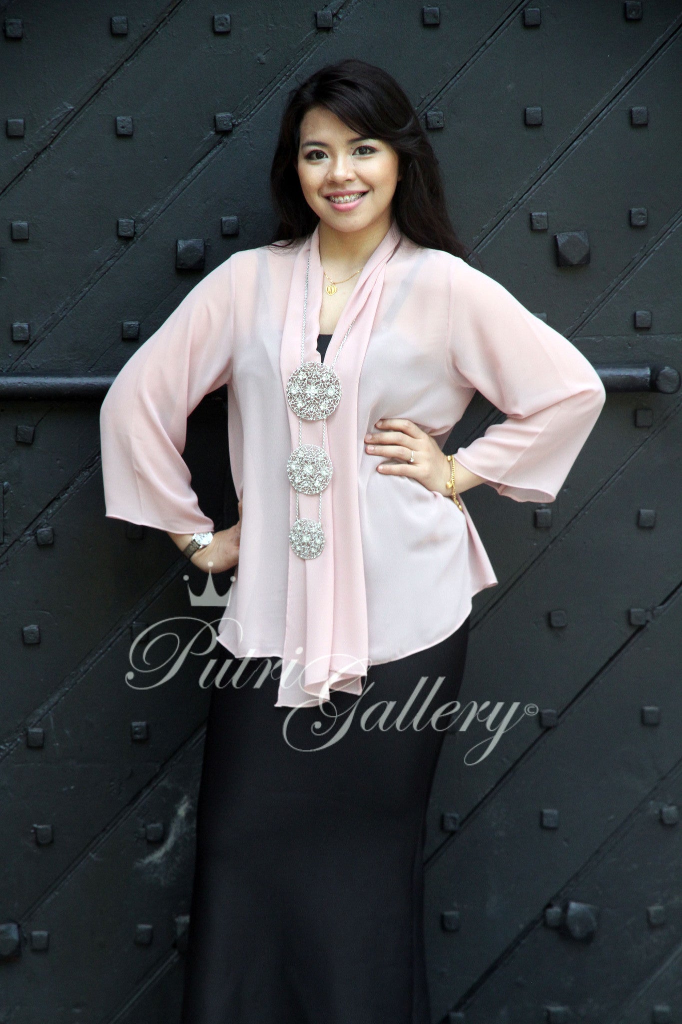 Basic Kebaya Pale Pink