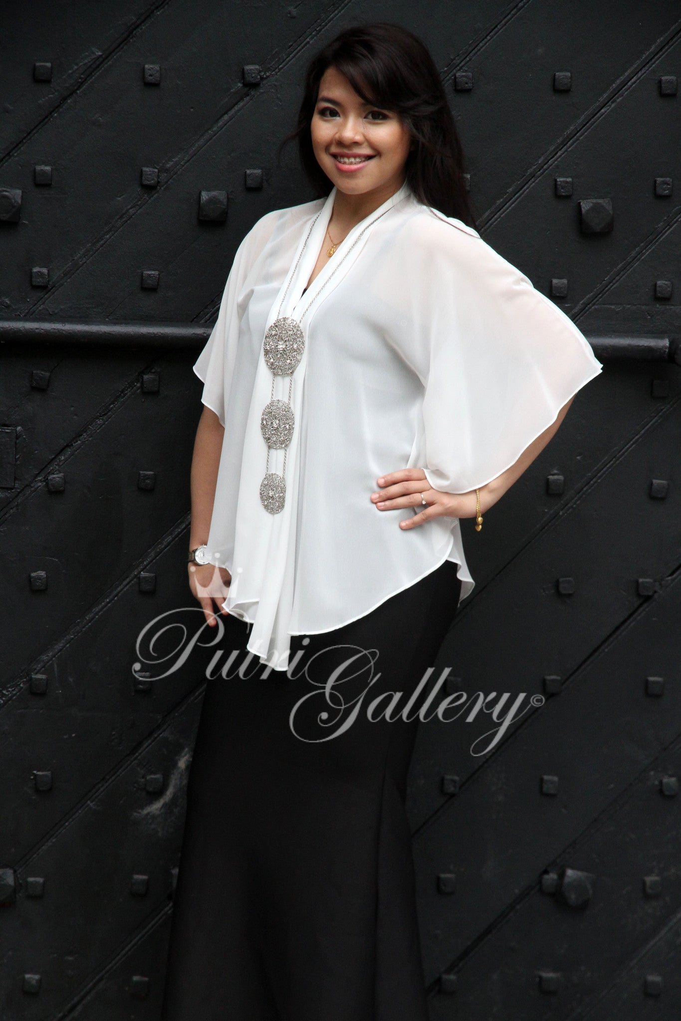 Kimono Butterfly White