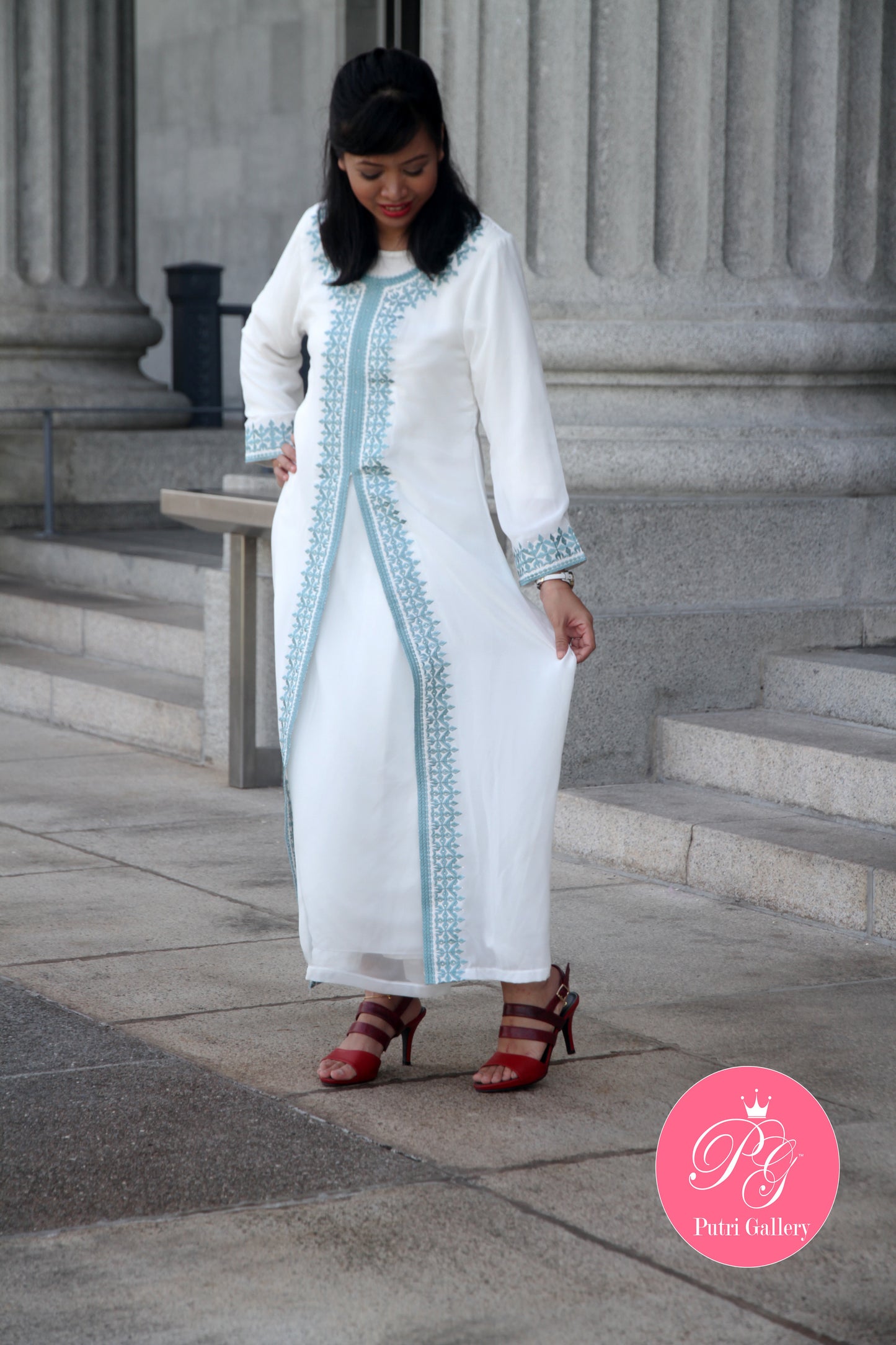 Amanda Abaya - White