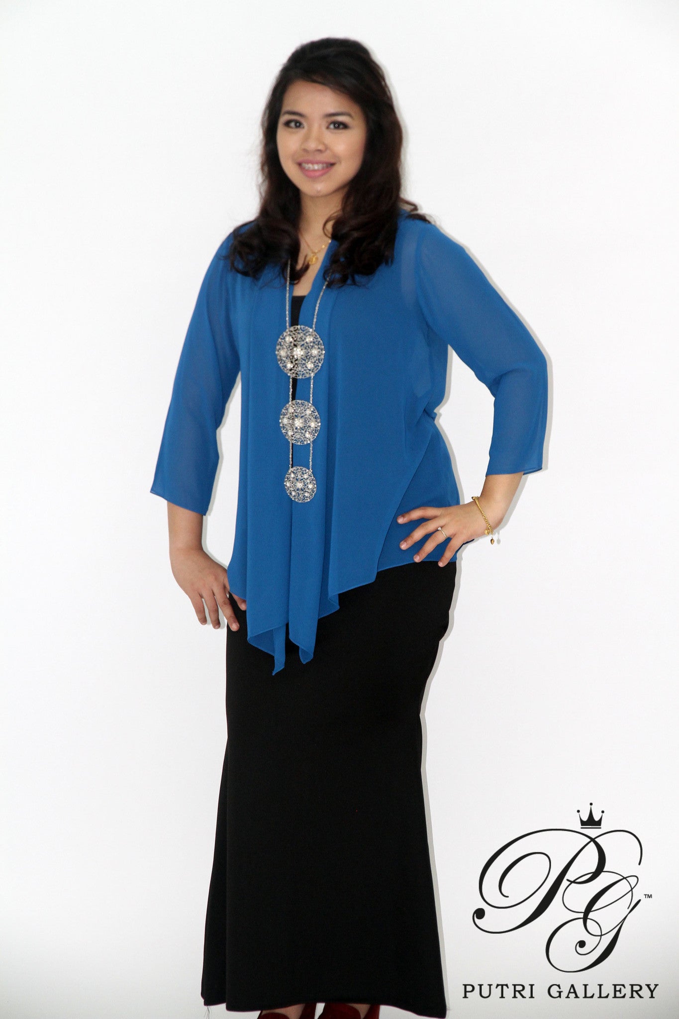 Basic Kebaya Navy Blue