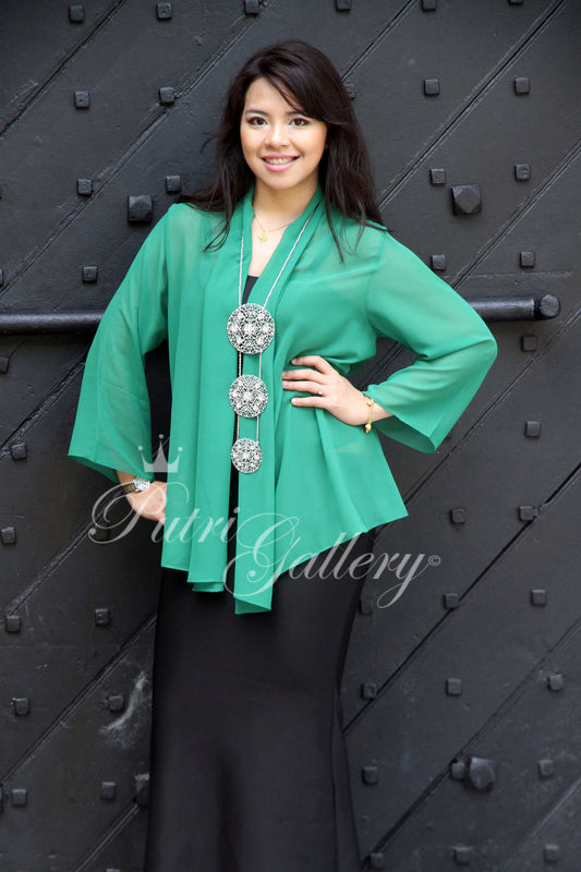 Basic Kebaya Leafy Green (Sprite Green)