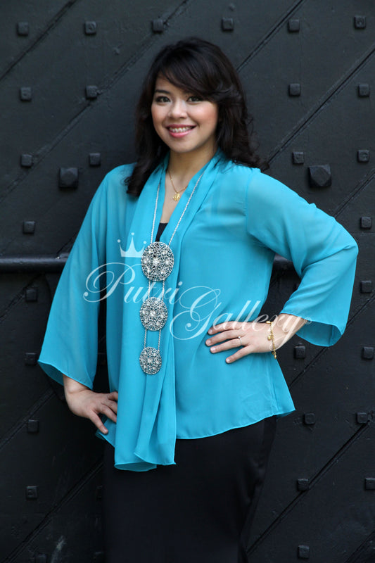 Basic Kebaya Tiffany Blue