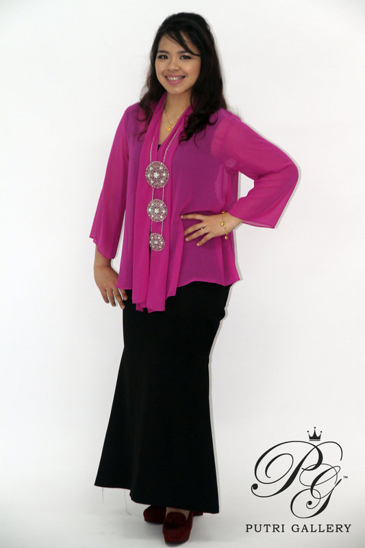 Basic Kebaya Barney Purple