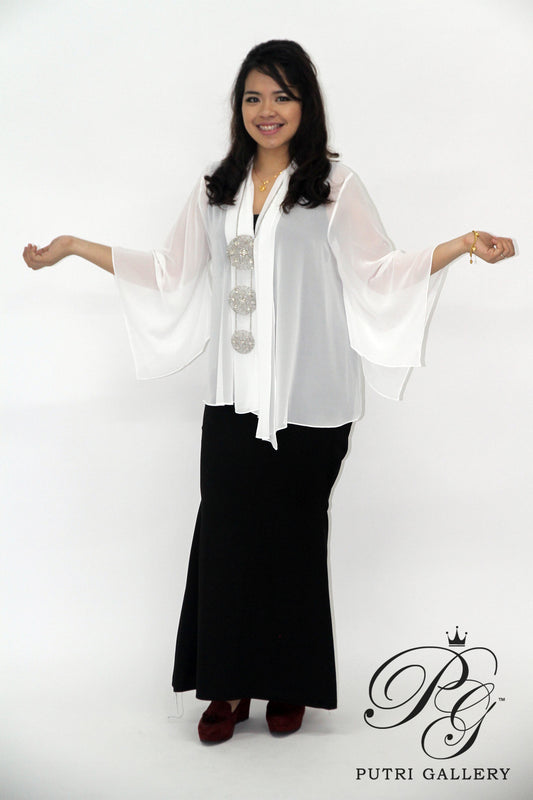 Kimono Furisode White